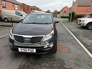 Used 2011 Kia Sportage KX-3 Black - Interior and Exterior details 2