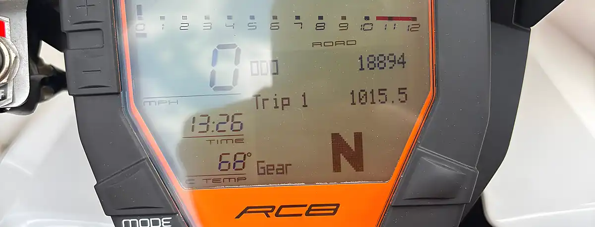 Used 2011 Ktm RC8 R - Interior and Exterior details 12