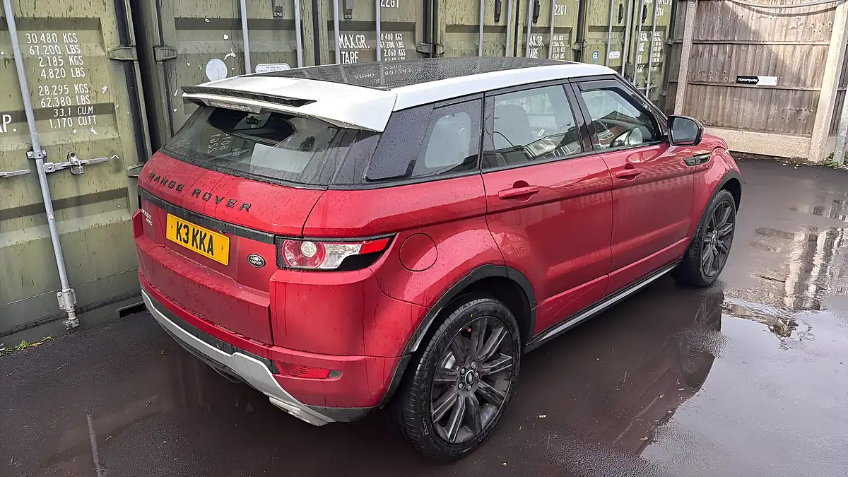 Used 2011 Land Rover Range Rover Evoque Dynamic Red - Interior and Exterior details 5