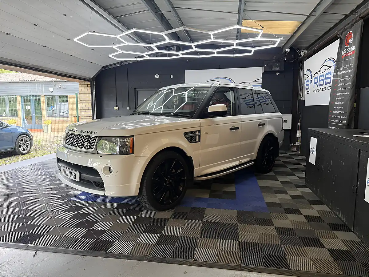 Used 2011 Land Rover Range Rover Sport Autobiography Sport White - Interior and Exterior details 7