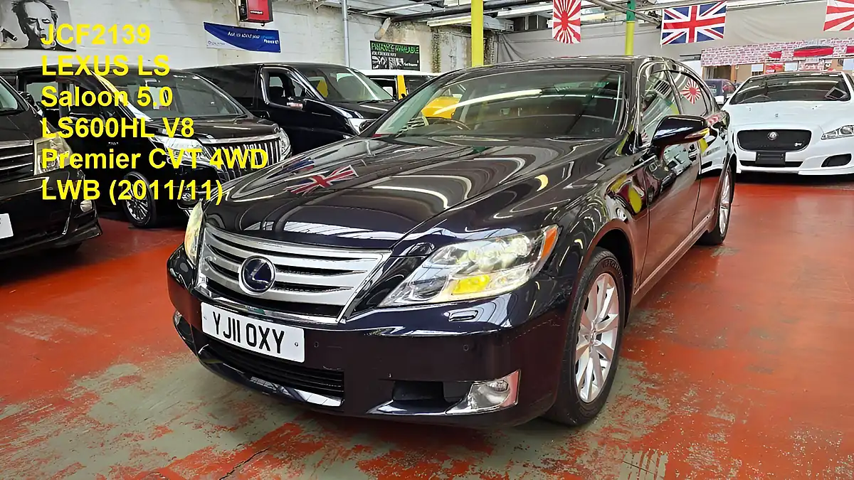 Used 2011 Lexus Ls Premier Lwb Black - Front View