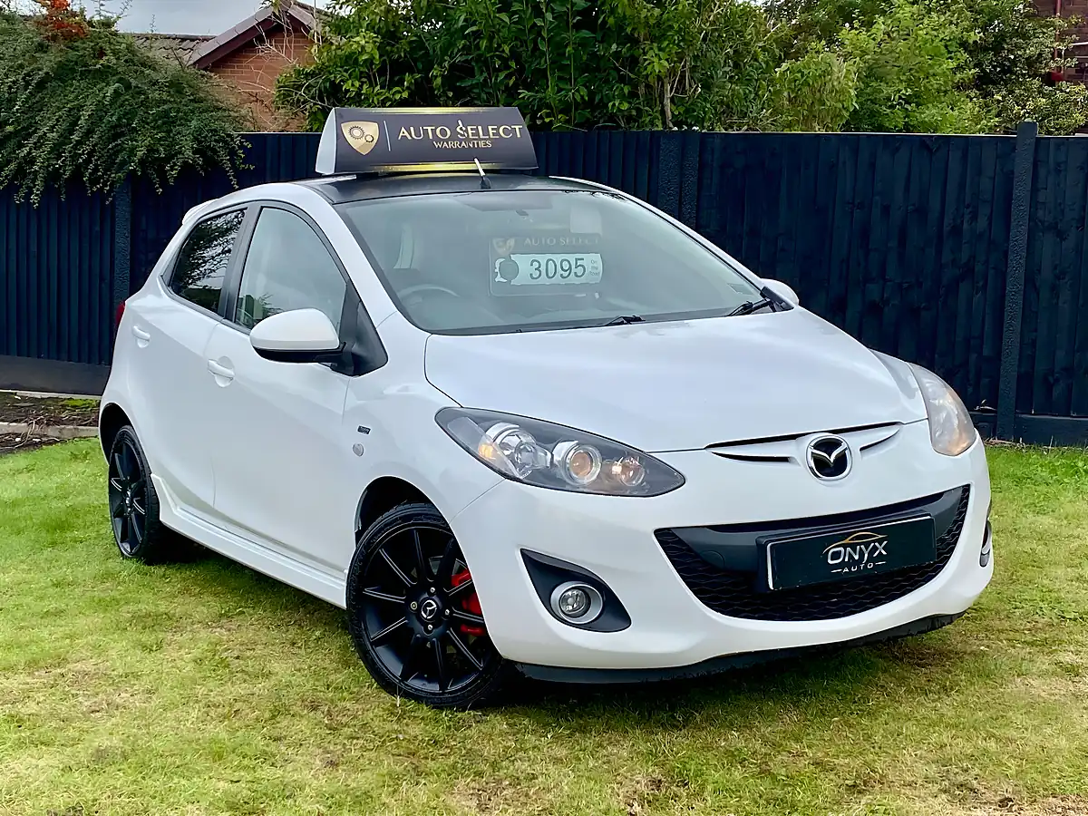 Used 2011 Mazda Mazda2 Black Limited Edition Crystal White - Front View