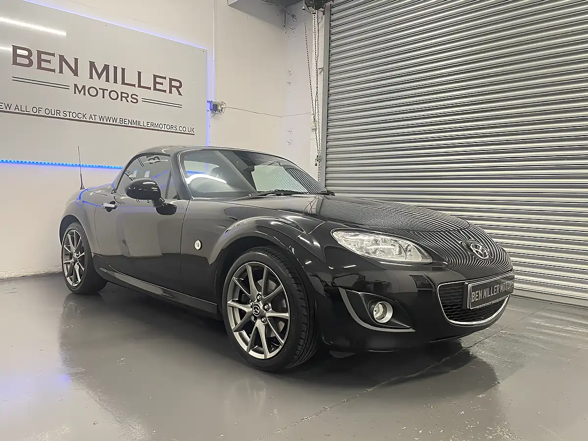Used 2011 Mazda MX-5 Sport Tech Brilliant Black - Front View