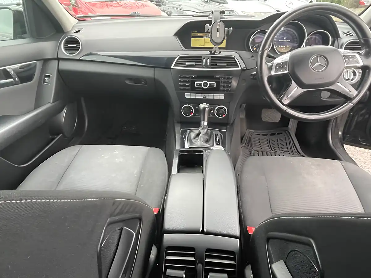 Used 2011 Mercedes-Benz C Class Se Edition 125 Black - Interior and Exterior details 14