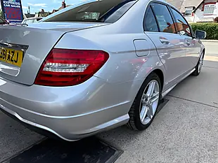 Used 2011 Mercedes-Benz C Class Sport Edition Silver - Interior and Exterior details 10
