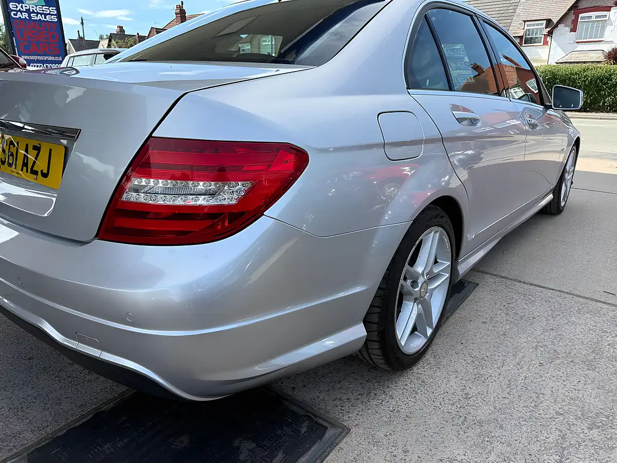 Used 2011 Mercedes-Benz C Class Sport Edition Silver - Interior and Exterior details 10