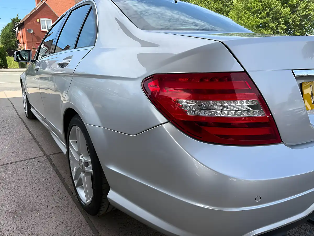 Used 2011 Mercedes-Benz C Class Sport Edition Silver - Interior and Exterior details 11