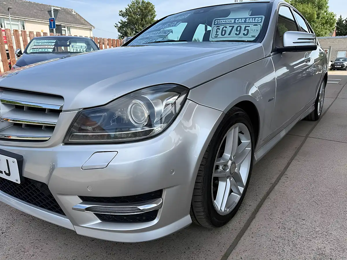 Used 2011 Mercedes-Benz C Class Sport Edition Silver - Interior and Exterior details 12