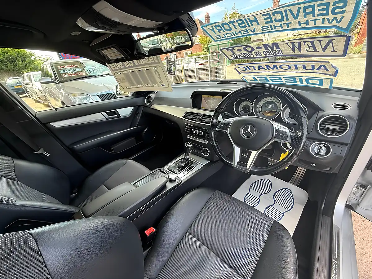 Used 2011 Mercedes-Benz C Class Sport Edition Silver - Interior and Exterior details 17