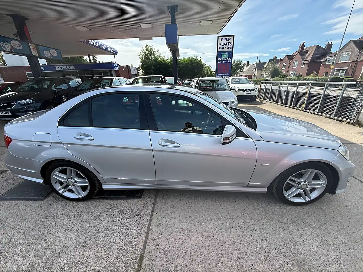 Used 2011 Mercedes-Benz C Class Sport Edition Silver - Interior and Exterior details 2
