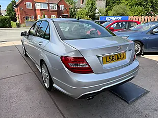 Used 2011 Mercedes-Benz C Class Sport Edition Silver - Interior and Exterior details 5
