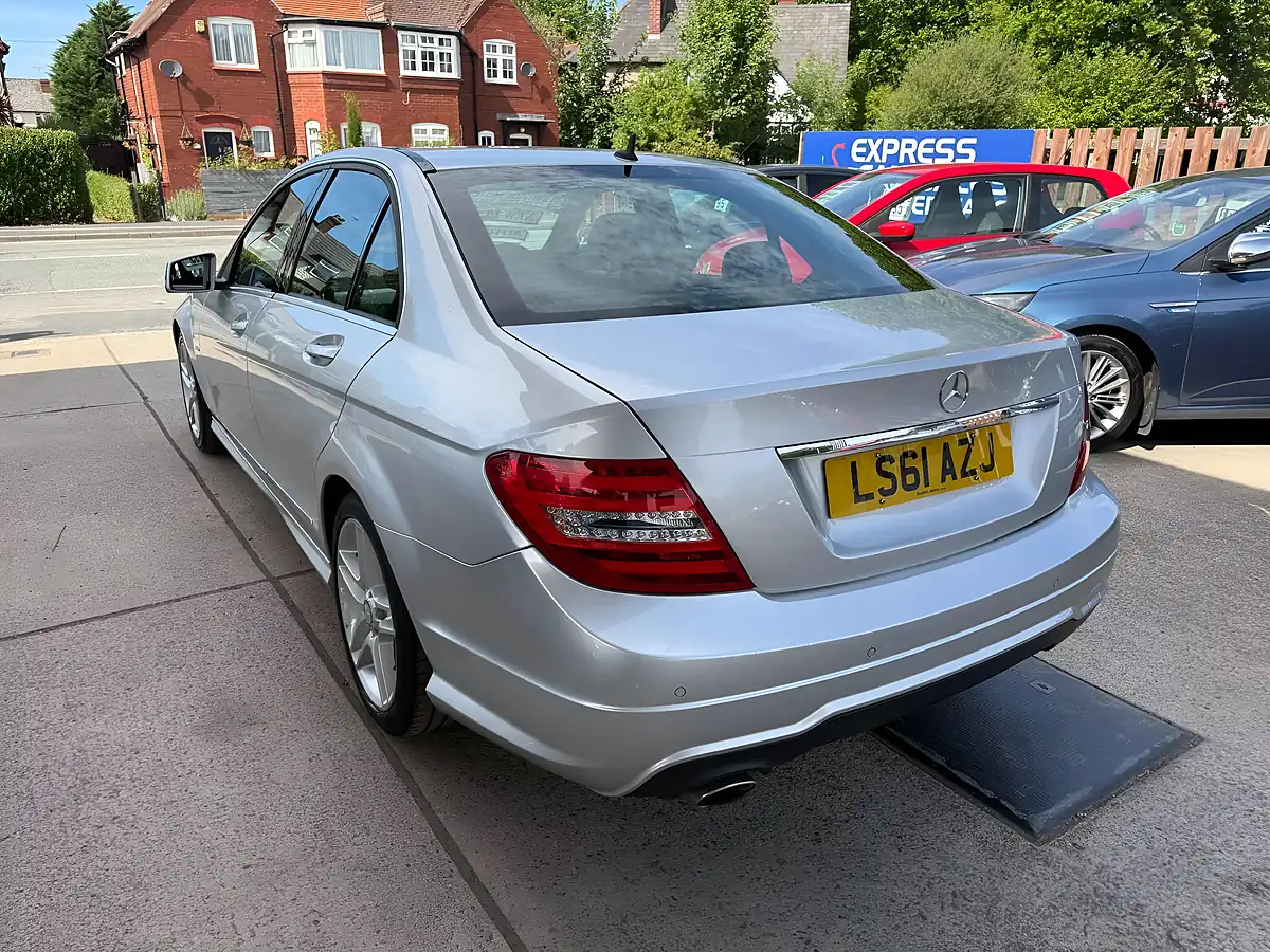 Used 2011 Mercedes-Benz C Class Sport Edition Silver - Interior and Exterior details 5