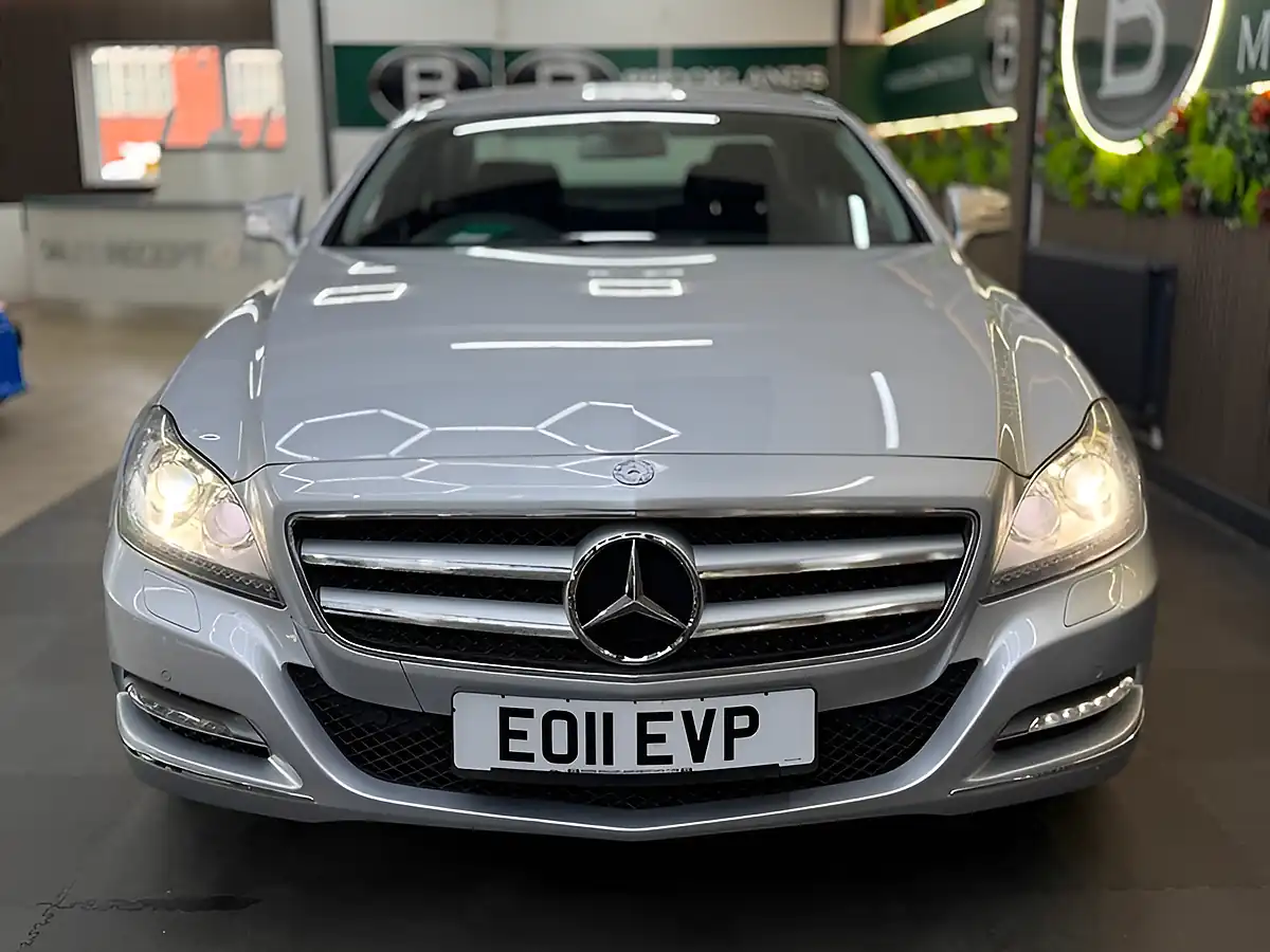 Used 2011 Mercedes-Benz Cls 13X Services, Sat Nav & Leather Silver - Interior and Exterior details 4