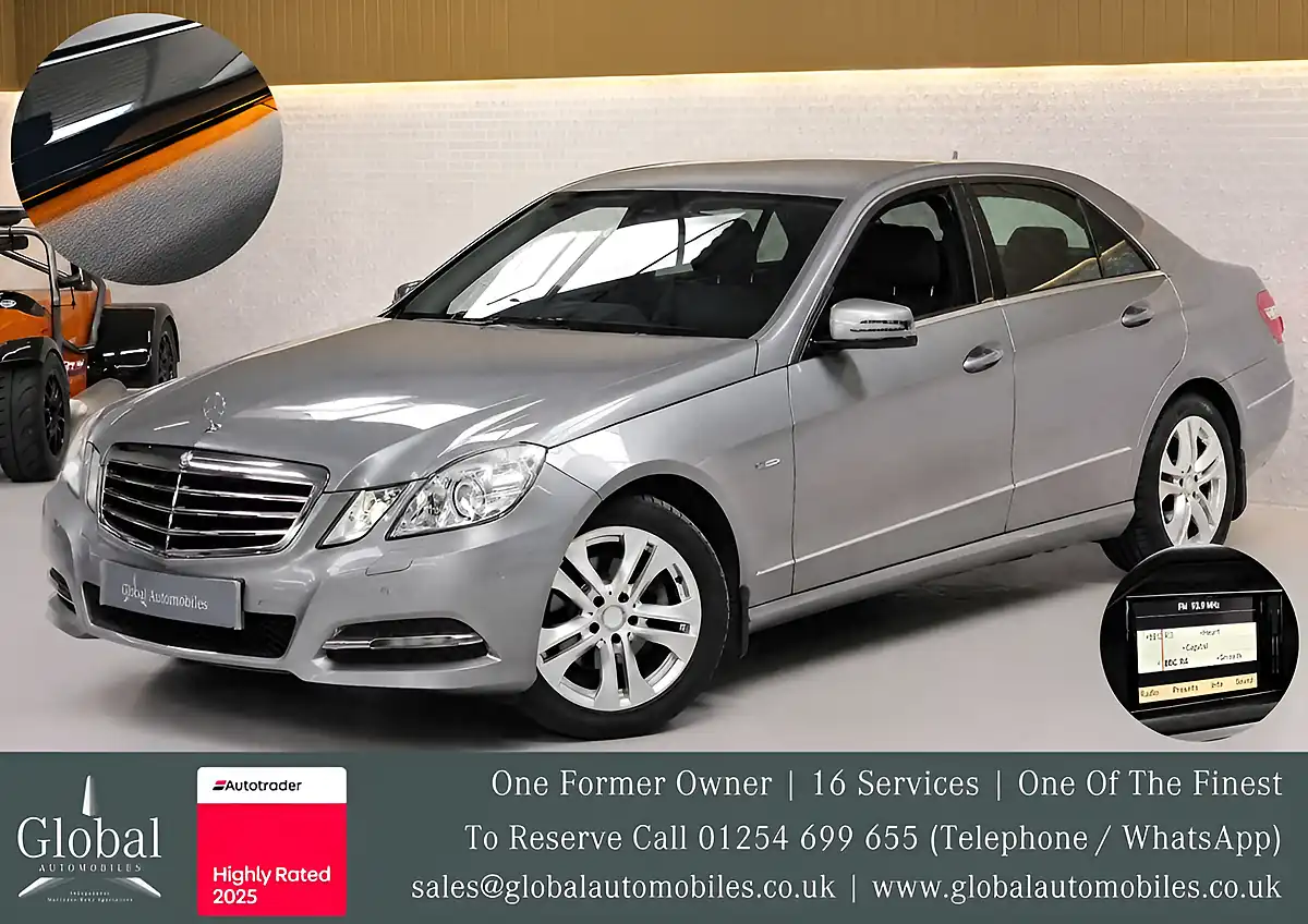 Used 2011 Mercedes-Benz E-Class Avantgarde Palladium Silver - Front View