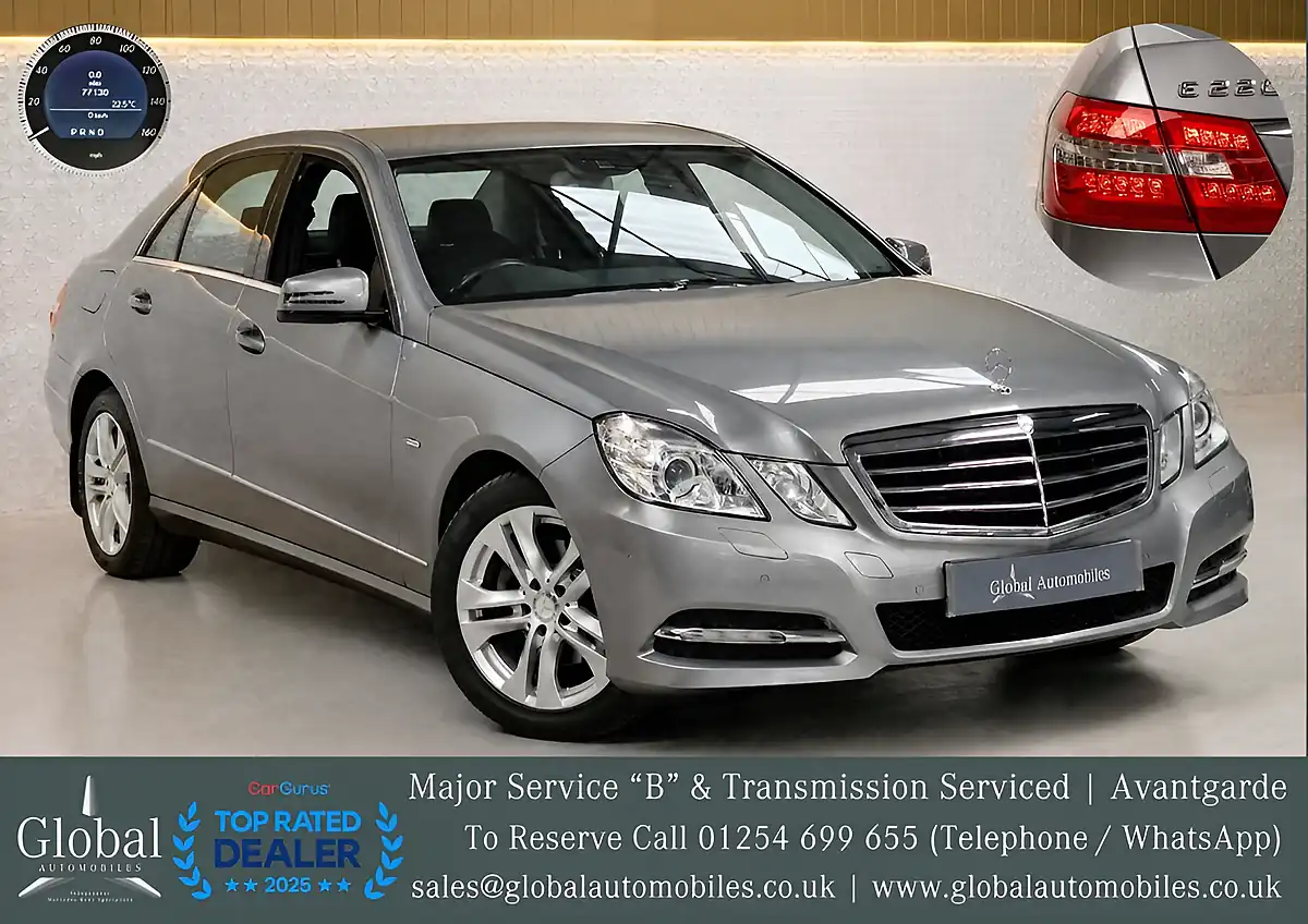 Used 2011 Mercedes-Benz E-Class Avantgarde Palladium Silver - Interior and Exterior details 3