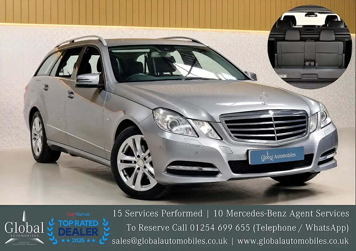 Used 2011 Mercedes-Benz E-Class Avantgarde Palladium Silver Metallic - Interior and Exterior details 3