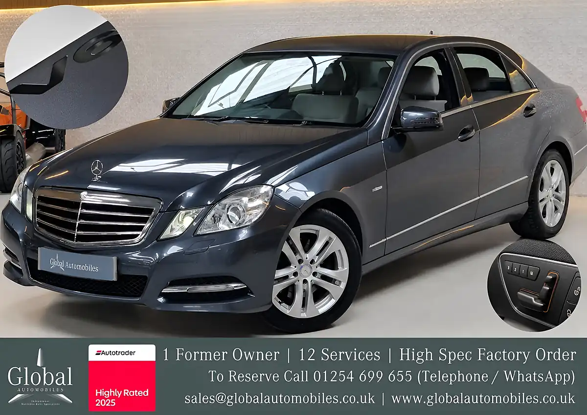 Used 2011 Mercedes-Benz E Class Avantgarde Tenorite Grey - Front View