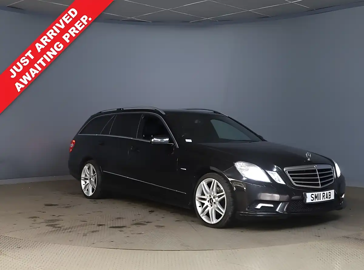 Used 2011 Mercedes-Benz E Class Sport Black - Front View