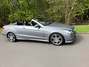 Used 2011 Mercedes-Benz E Class Sport Cabriolet Silver - Interior and Exterior details 2
