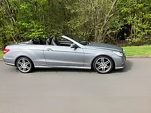 Used 2011 Mercedes-Benz E Class Sport Cabriolet Silver - Interior and Exterior details 3