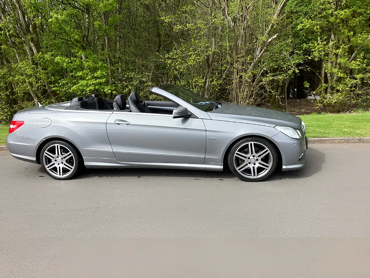 Used 2011 Mercedes-Benz E Class Sport Cabriolet Silver - Interior and Exterior details 3