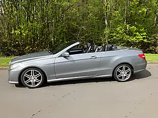 Used 2011 Mercedes-Benz E Class Sport Cabriolet Silver - Interior and Exterior details 9