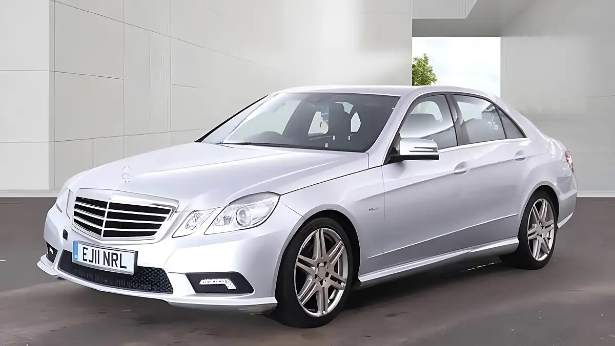 Used 2011 Mercedes-Benz E Class Sport Silver - Interior and Exterior details 2