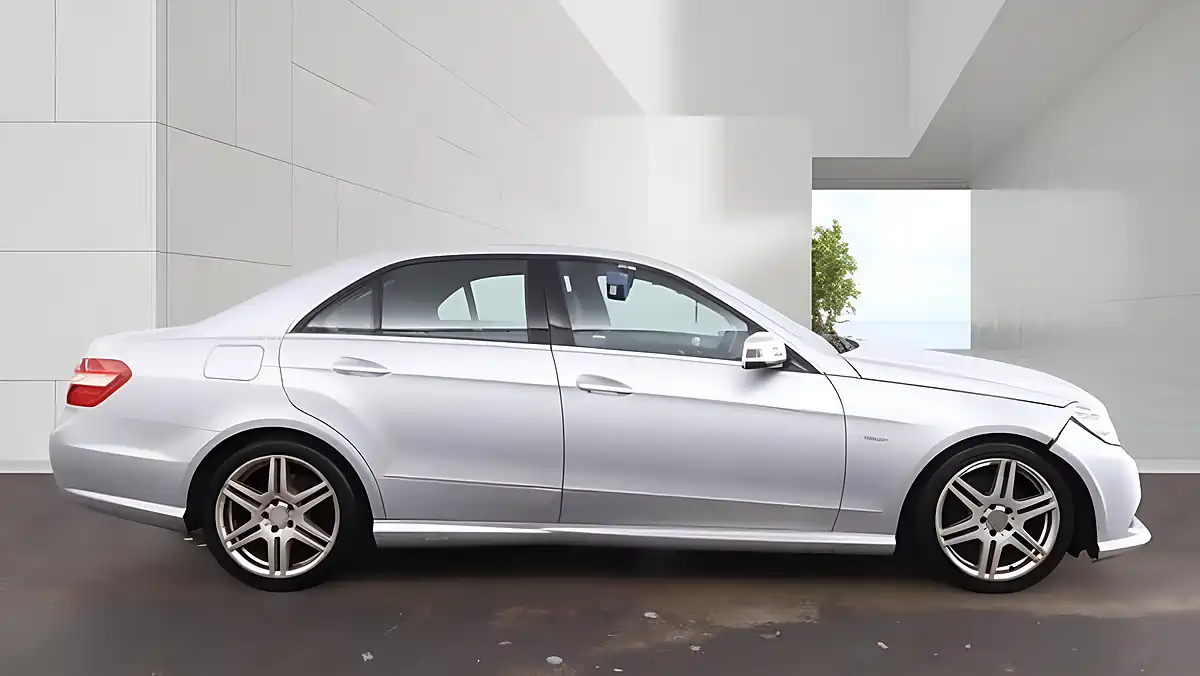 Used 2011 Mercedes-Benz E Class Sport Silver - Interior and Exterior details 5