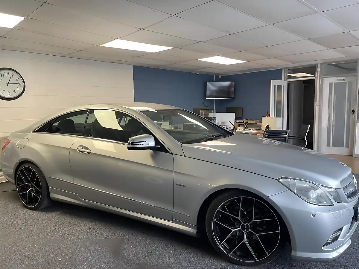 Used 2011 Mercedes-Benz E Class Sport Silver - Interior and Exterior details 6