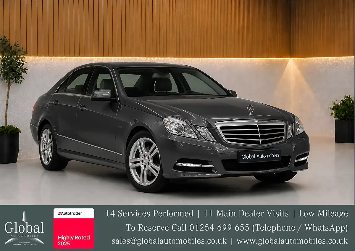 Used 2011 Mercedes-Benz E-Class Sport Tenorite Grey - Front View