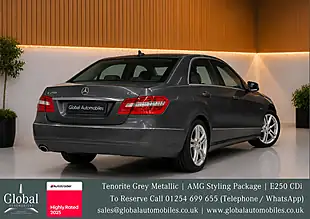 Used 2011 Mercedes-Benz E-Class Sport Tenorite Grey - Interior and Exterior details 3
