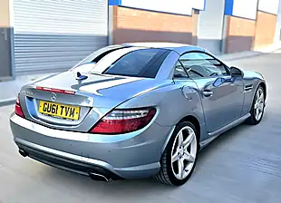 Used 2011 Mercedes-Benz Slk AMG Sport Edition 125 Silver - Interior and Exterior details 8