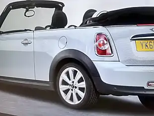 Used 2011 MINI Convertible Cooper (chili Pack) Ice Blue - Interior and Exterior details 4