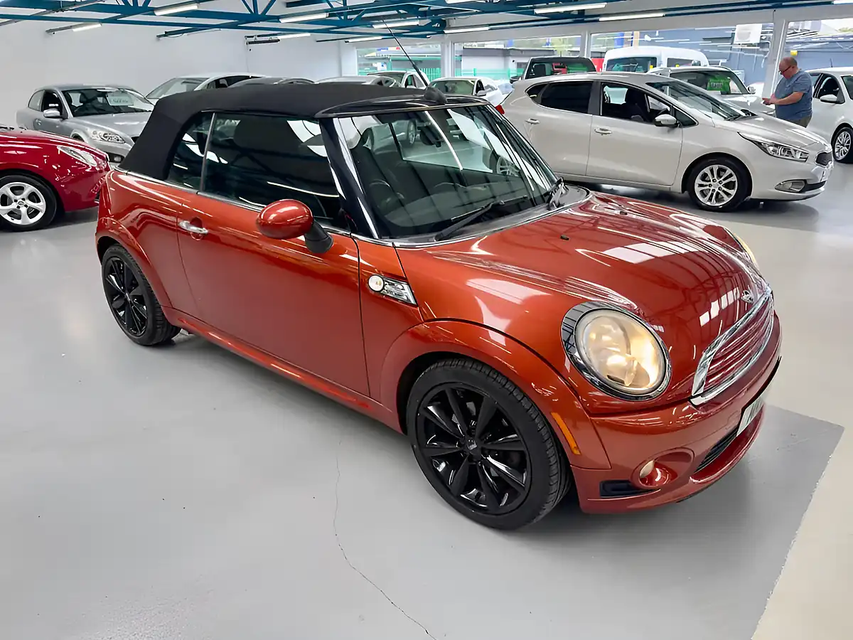 Used 2011 MINI Convertible Cooper Orange - Interior and Exterior details 10