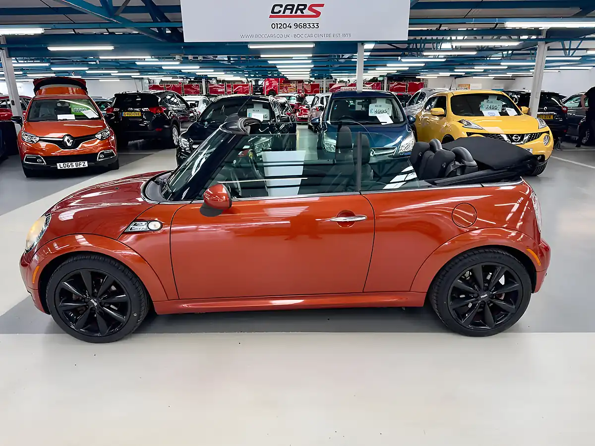 Used 2011 MINI Convertible Cooper Orange - Interior and Exterior details 12