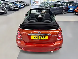 Used 2011 MINI Convertible Cooper Orange - Interior and Exterior details 13