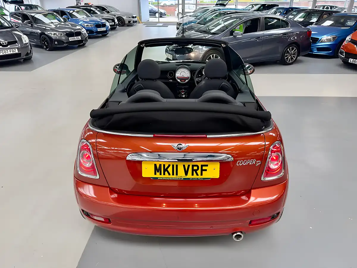 Used 2011 MINI Convertible Cooper Orange - Interior and Exterior details 13