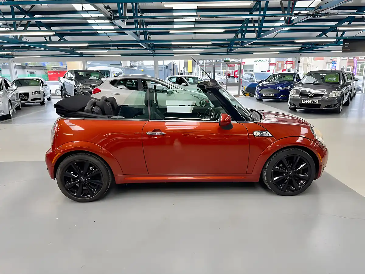 Used 2011 MINI Convertible Cooper Orange - Interior and Exterior details 14
