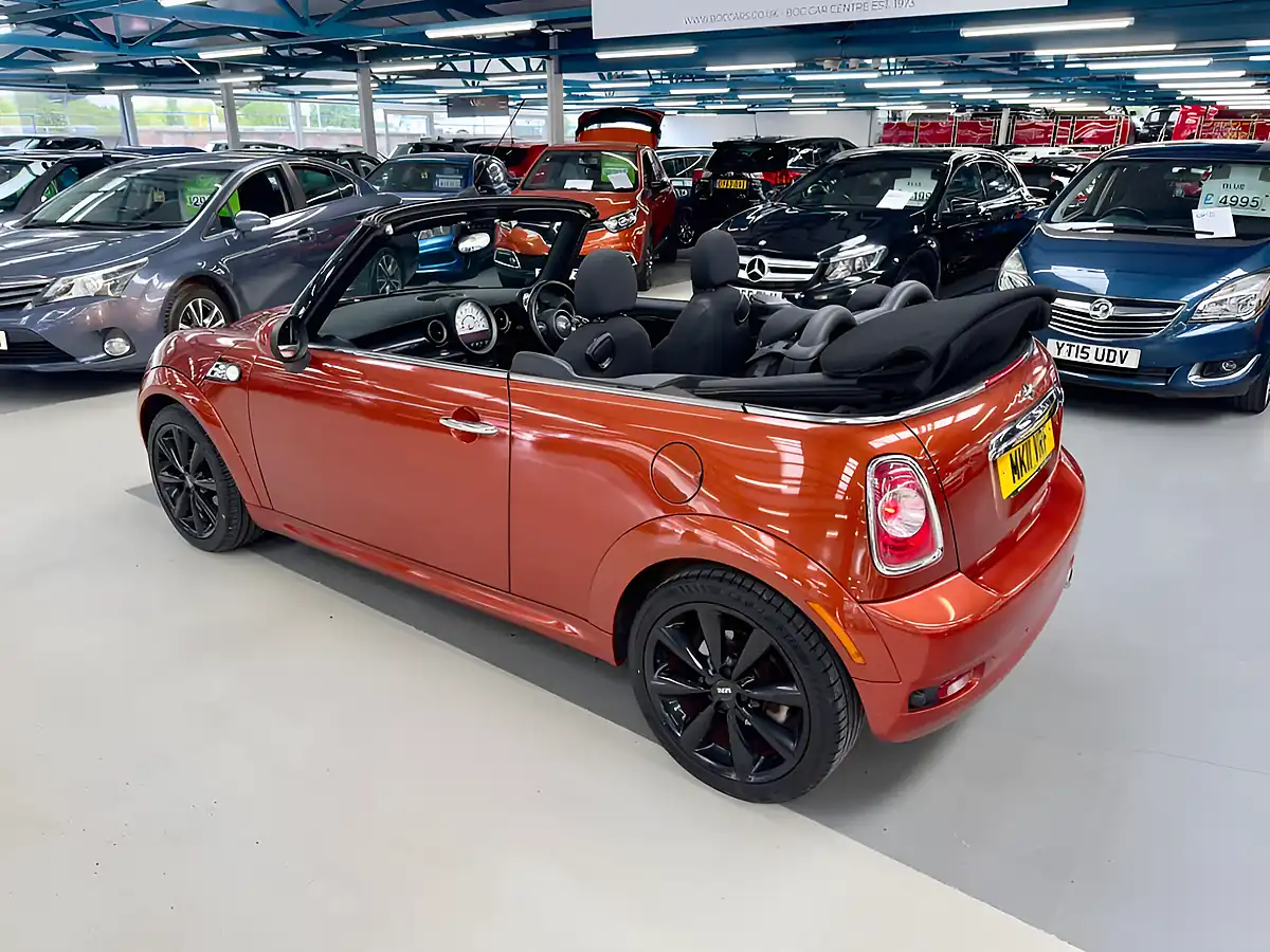 Used 2011 MINI Convertible Cooper Orange - Interior and Exterior details 17