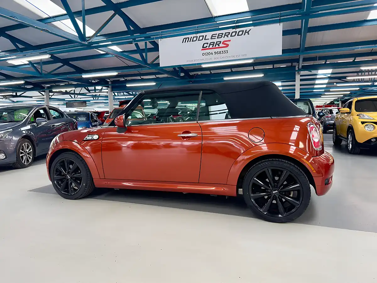 Used 2011 MINI Convertible Cooper Orange - Interior and Exterior details 4