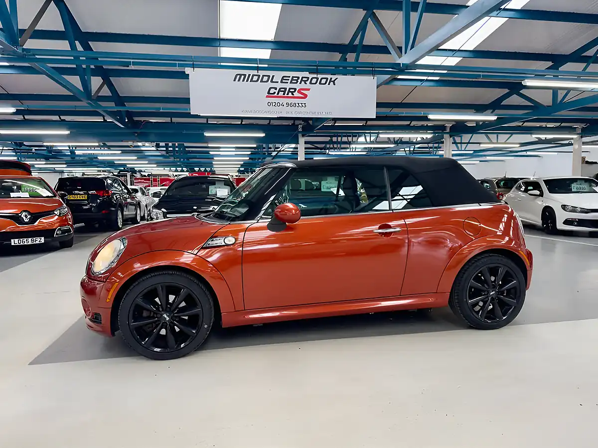 Used 2011 MINI Convertible Cooper Orange - Interior and Exterior details 5