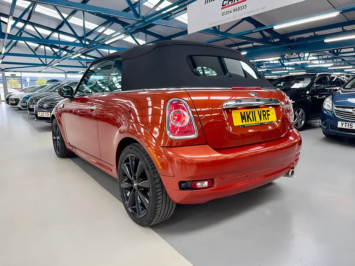 Used 2011 MINI Convertible Cooper Orange - Interior and Exterior details 7