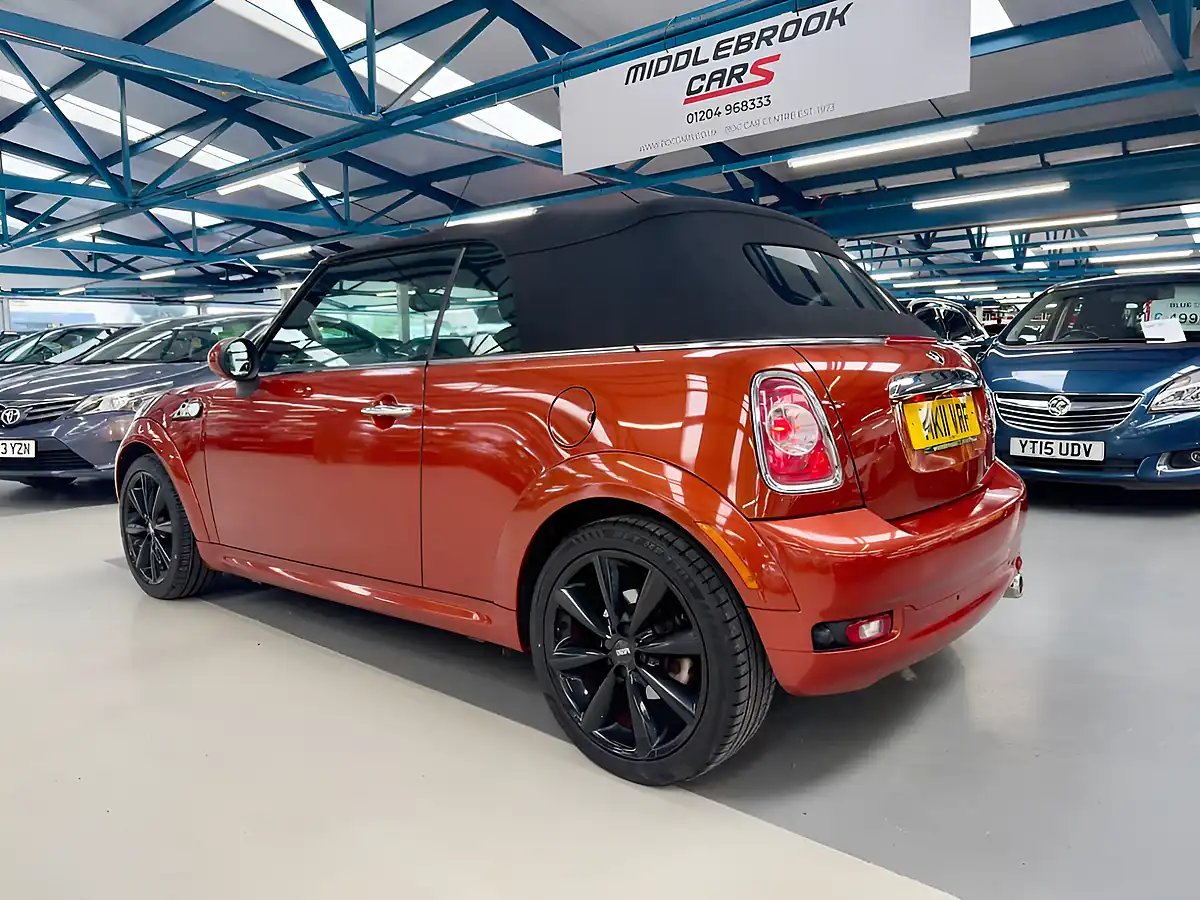 Used 2011 MINI Convertible Cooper Orange - Interior and Exterior details 8