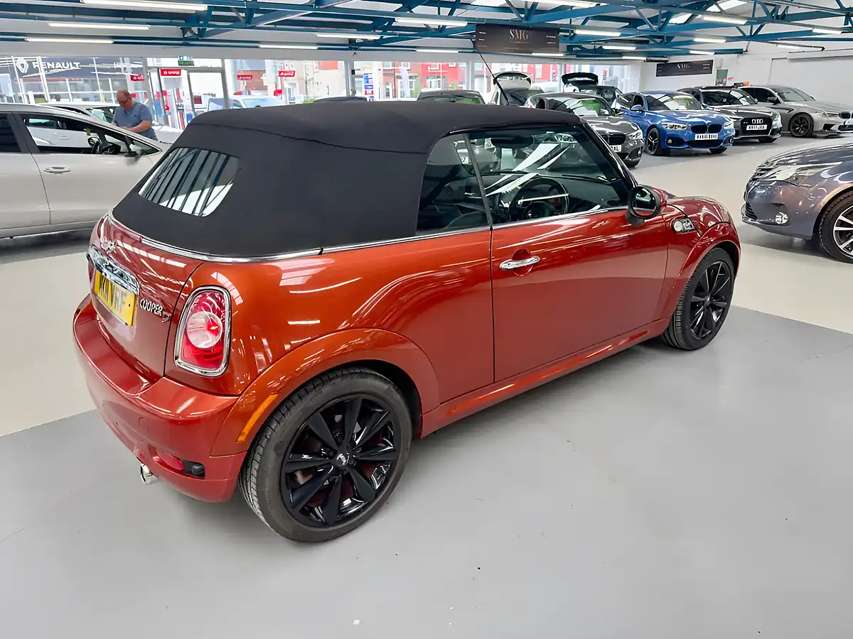 Used 2011 MINI Convertible Cooper Orange - Interior and Exterior details 9