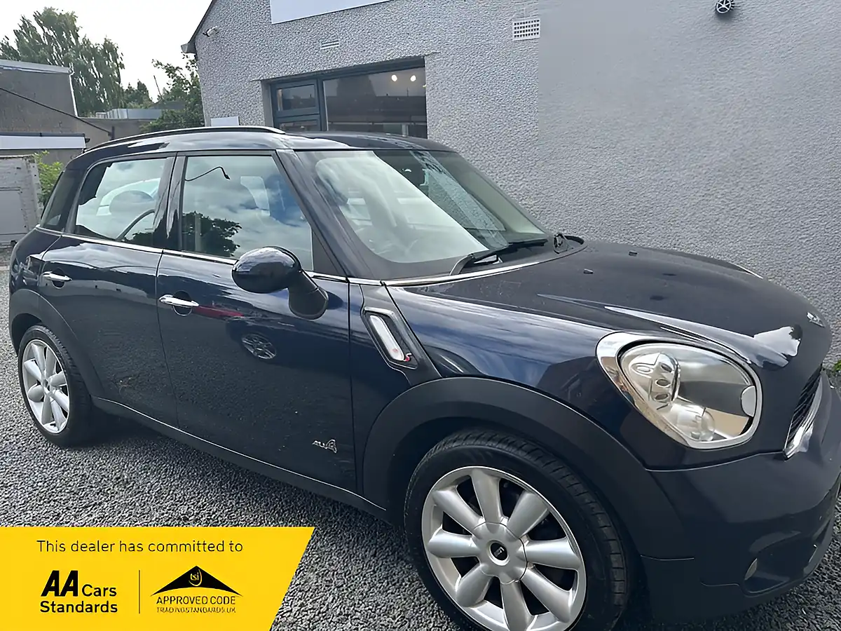 Used 2011 MINI Countryman Cooper S Blue - Front View