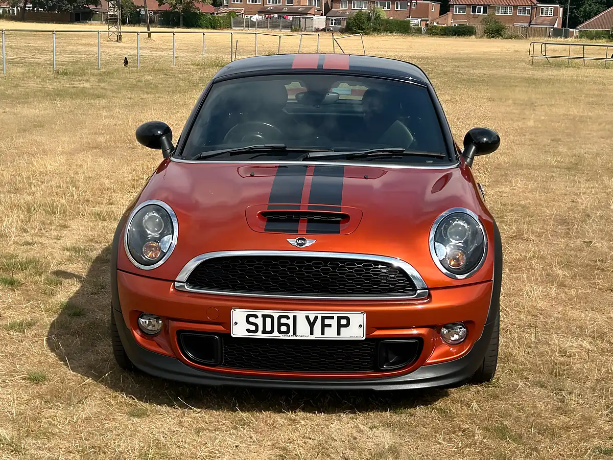 Used 2011 MINI Coupe Cooper Spice Orange Metallic - Interior and Exterior details 2