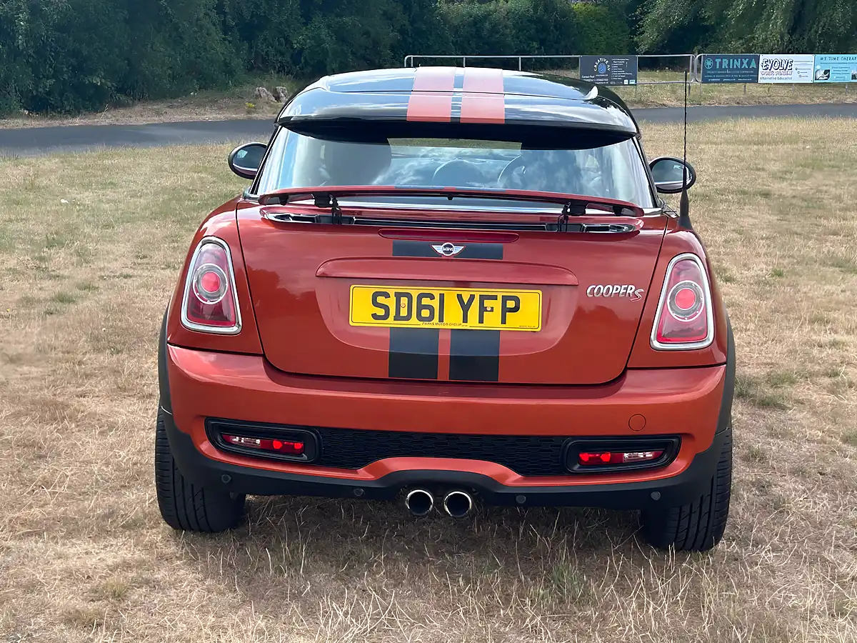 Used 2011 MINI Coupe Cooper Spice Orange Metallic - Interior and Exterior details 6