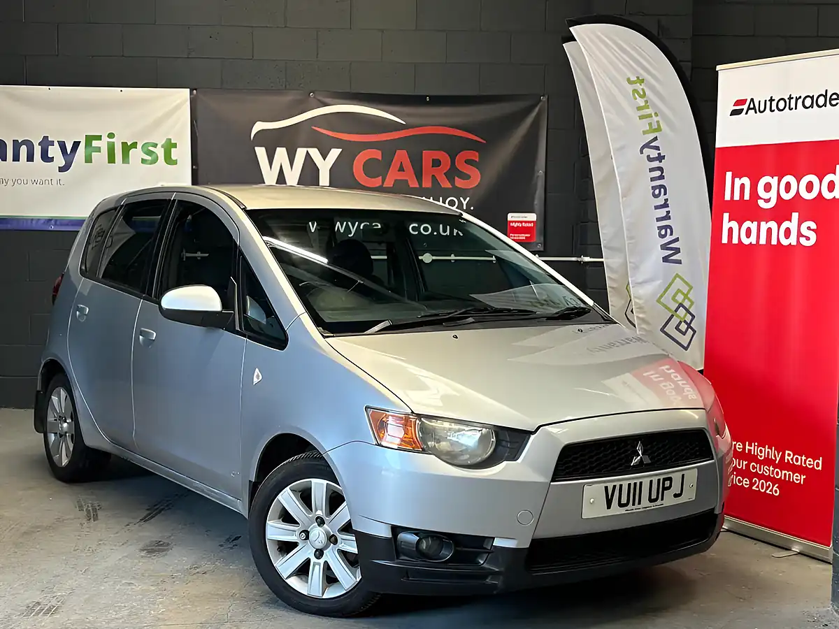 Used 2011 Mitsubishi Colt CZ2 Silver - Front View