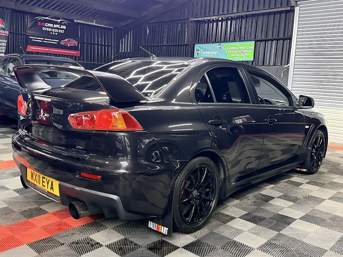 Used 2011 Mitsubishi Lancer Evo X Gsr FQ-300 Black - Interior and Exterior details 10