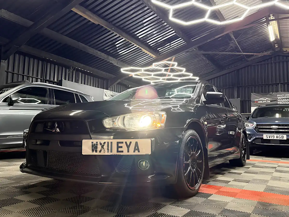 Used 2011 Mitsubishi Lancer Evo X Gsr FQ-300 Black - Interior and Exterior details 13